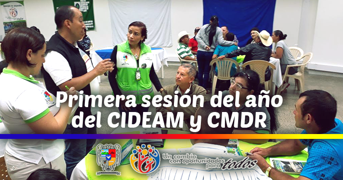 Primera sesi�n del a�o  del CIDEAM y CMDR 